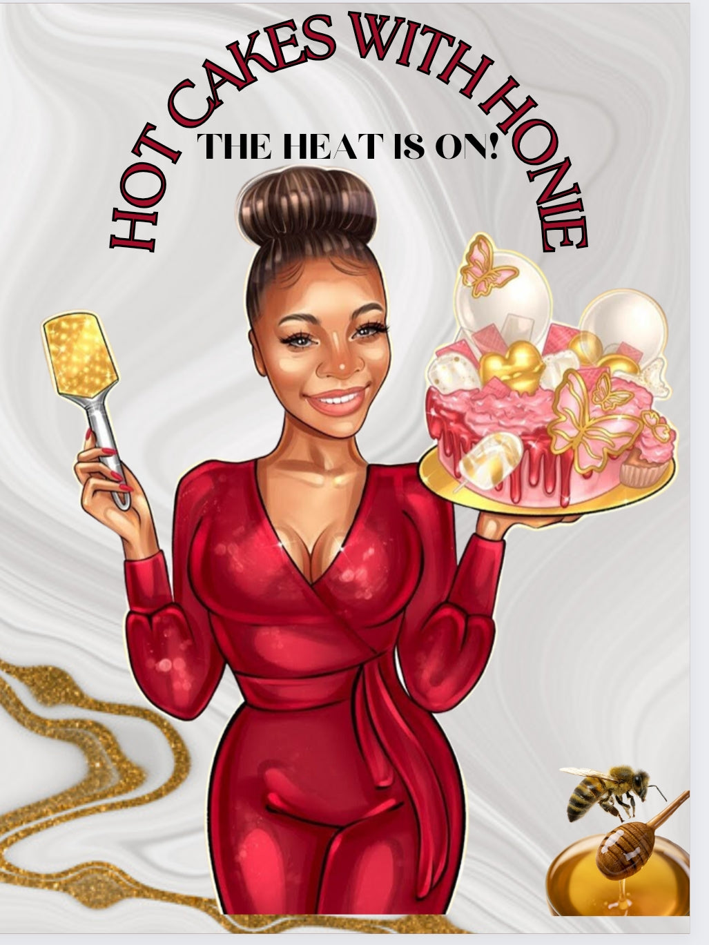 Baking Recipe Book - Hot Cakes With Honie