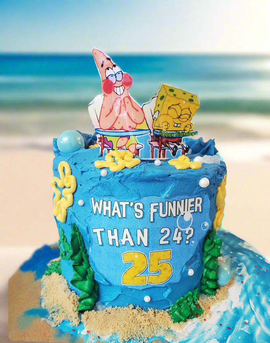 Designer Barrel Cake