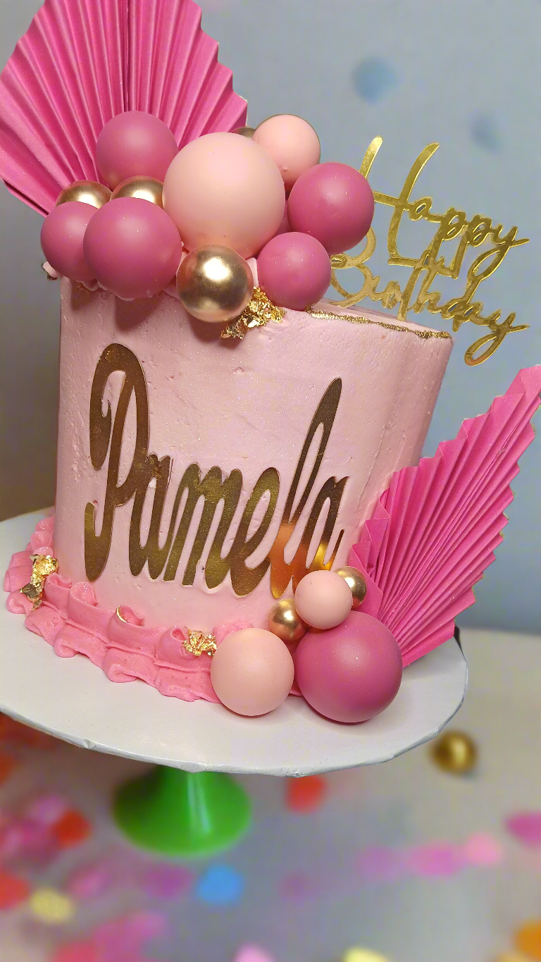 Designer Barrel Cake