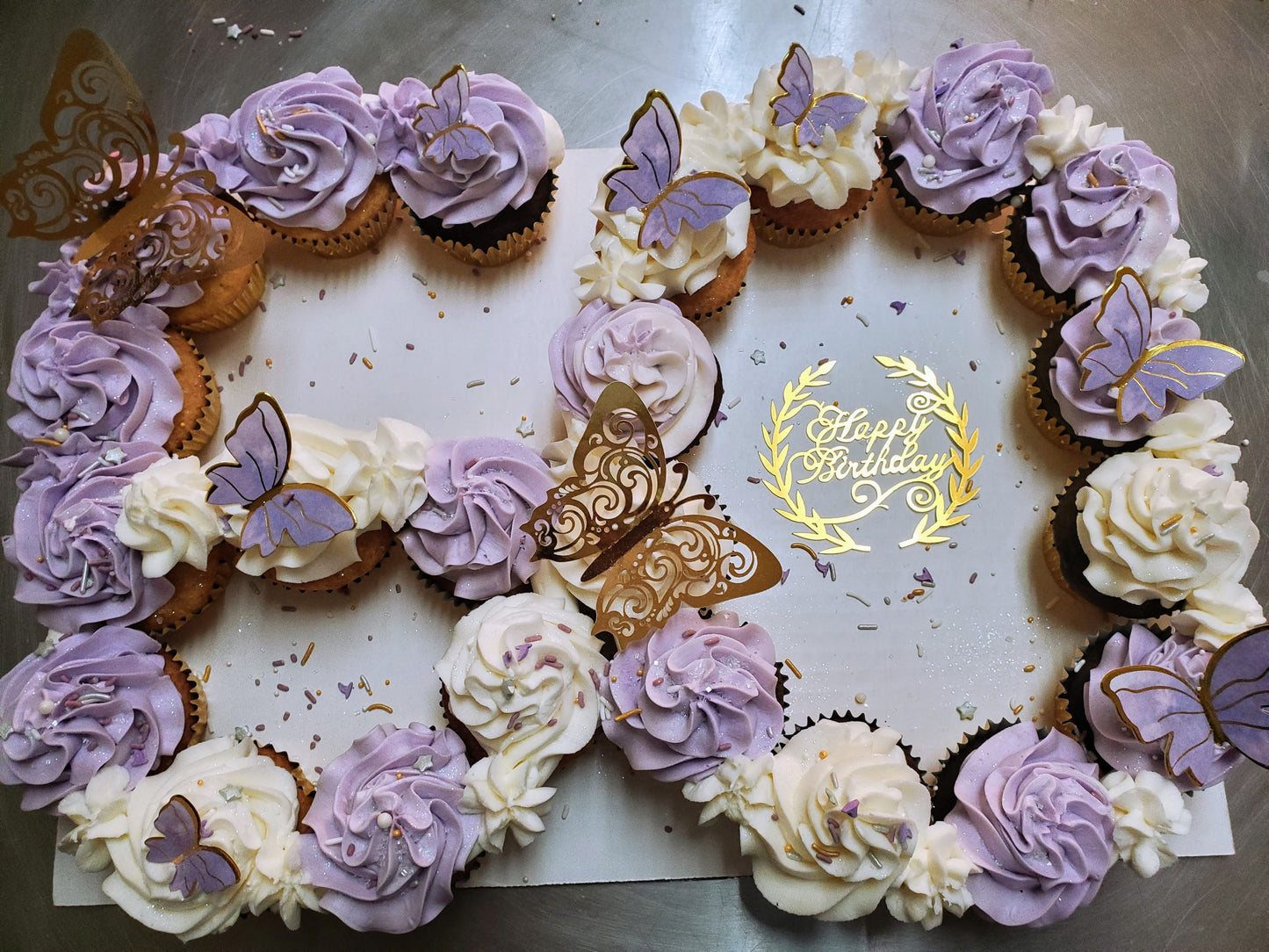 Gourmet Cupcake Letter/Number Cake