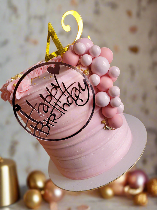 Designer Barrel Cake